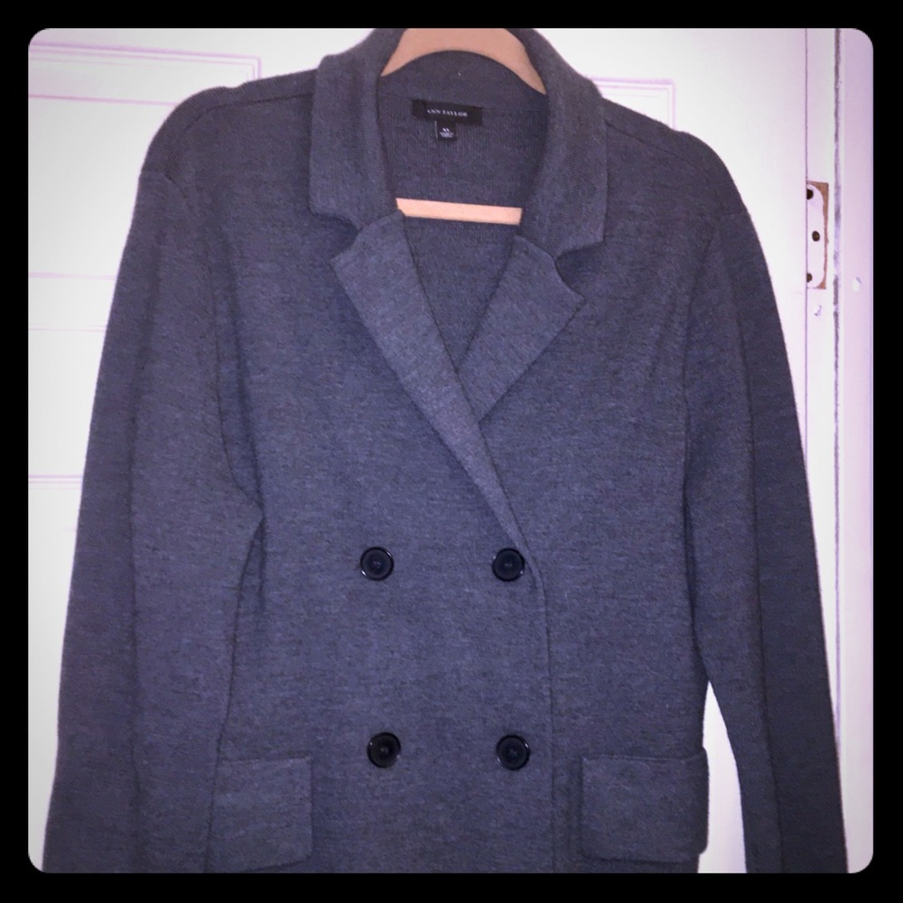 Business Casual Double Breasted Cardigan
